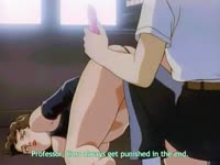 Hot anime teacher is a hot sex demon captures schoolgirls